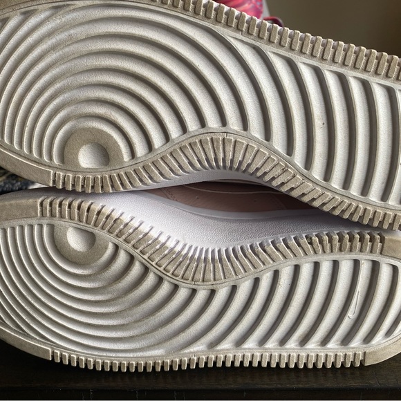 Nike Court Vision Alta platforms sz 10 NWOT light pink - Picture 5 of 5